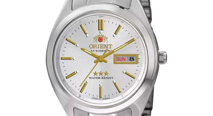 relogio orient automatico 3 estrelas